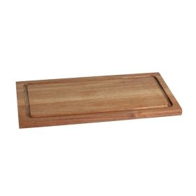 Tabla rectangular Acacia - 36 cm.