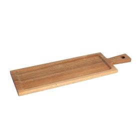 Tabla Rectangular Acacia con asa - 51 cm.