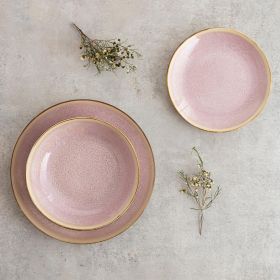 Plato Rosado Hondo 20cm Lanai (Caja 12 unidades)