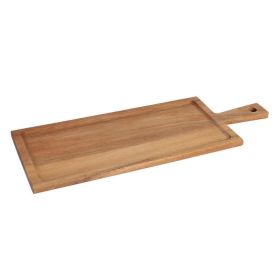 Tabla Rectangular Acacia con asa - 56 cm.