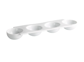 Bandeja Cuatro Bowls 31x9 cm (Caja 24 unidades)