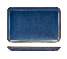 Bandeja Aqua Blue 24 x 16.5 cm (Caja 12 unidades)