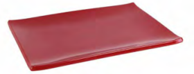 Bandeja rectangular Criollo melamina Rojo (Caja 12 unidades)