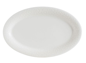 Bandeja Oval Albus Porteño 32x21 cm Bonna (Caja 6 unidades)