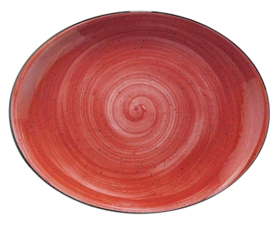 Bandeja Oval Passion 36x28cm (Caja 6 unidades)