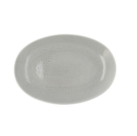 Bandeja Oval Porous Verde 26cm (12 unidades)