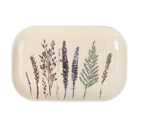 Bandeja Rectangular Foresta 24,5x15 cm (Caja 4 unidades)
