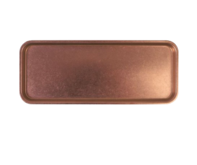 Bandeja Rectangular Vintage Cobre 32x13x1,2 cm
