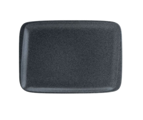 Bandeja Rectangular Gourmet Graphite 23x16 cm (Caja 12 unidades)