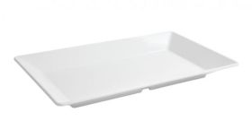 Bandeja rectangular Ming melamina Blanca (Varios tamaños)