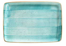 Bandeja Rectangular Aqua Moove 29x21 cm