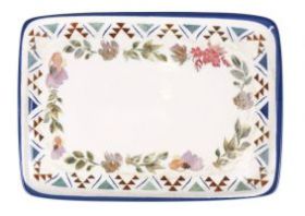 Bandeja Rectangular Moove Spring Porcelana (Varios tamaños)