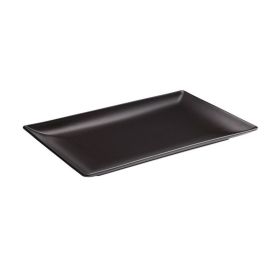 Bandeja Stoneware Negra 25x15cm (Caja 18 unidades)