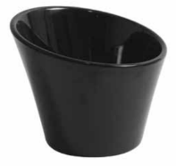 Bowl Quartier melamina negro (Caja 12 unidades)