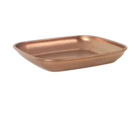 Bowl Cuadrado 9x9 cm Vintage Cobre (Caja 24 unidades)