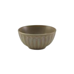 Bowl-Matt-Grey-Scalloped-Caja-6-unidades-genware-porcelana-vitrificada