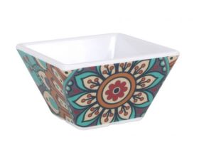 Bowl melamina Rajput 8x8x4,5 cm (Caja 48 unidades)