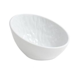 Bowl oval Mamba blanco melamina (Varios tamaños)
