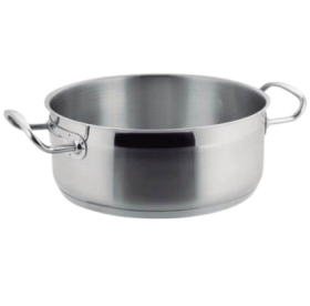 Cacerola Sin Tapa Eco Chef Acero Inox lacor