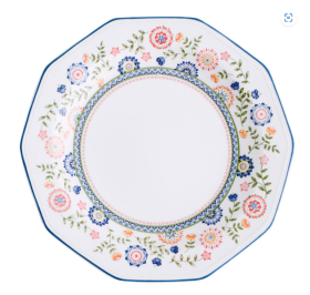Plato Llano Queen´s  27 cm (Caja 6 unidades)