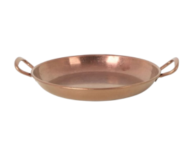 CAZUELITA-COBRE-VIEJO-INOX-VINTAGE-14x2 cm-pura-sangre
