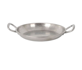 Cazuelita Vintage Plata Vieja (Caja 12 unidades) Ø14x2 cm