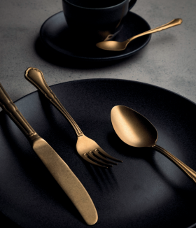 Cubertería Modelo Florencia Vintage Gold