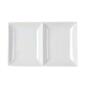 Fuente Dos Compartimentos 16x12 cm (Caja 48 unidades)