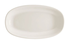 Fuente Oval Gourmet Blanca 34x19,5cm (Caja 6 unidades)
Comprar vajilla resistente para restaurante color blanco.
Vajilla resistente al desportillamiento.