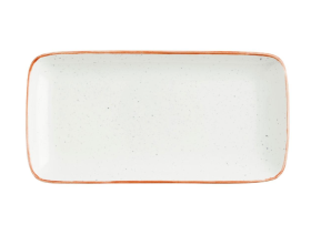 Fuente Rectangular Terra Porcelana (6 unidades)