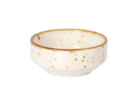 Bowl Apilable Beige 8x3.5cm 10cl (Caja 24 unidades)