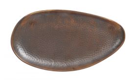  Bandeja Oval Fierro 38x21x3cm (Caja 6 unidades)