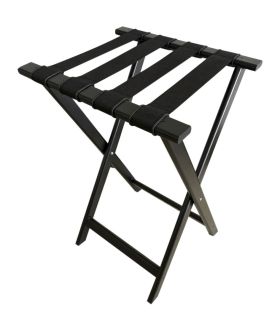Soporte Tijera Bandeja Madera Negra