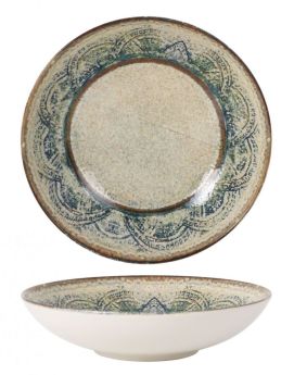 Plato Hondo Infinity Catania 21x4.5cm (Caja 12 unidades)