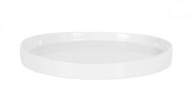 Plato Postre 20x2.5 cm (Caja 12 unidades)