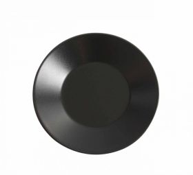 Plato Postre Negro Stoneware The Reserve (Caja 12 unidades)