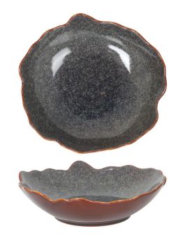 Plato Jazmin Gris 19x5.5cm (Caja 12 unidades)