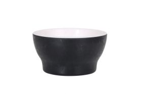 Bowl Negro/Blanco Arizona 8x4cm 10cl (Caja de 48 unidades)