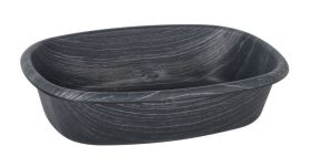 Bandeja Oval Negra