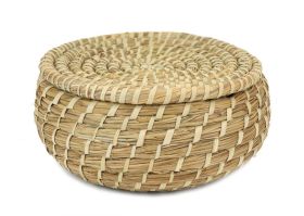Cesta Con Tapa Kaisagrass
