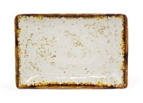 Bandeja Rectangular Beige Touareg (Caja 12 unidades)