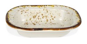 Bowl Rectangular Beige Touareg