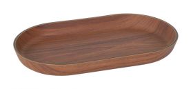 Bandeja Oval 13.5x23.5x2.5cm (Caja 24 unidades)
