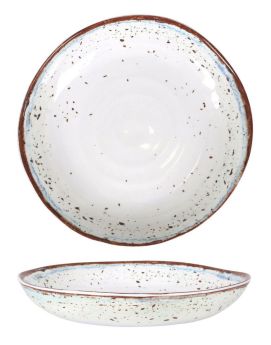 Fuente Redonda Messina 23x4cm (Caja 12 unidades)