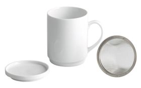 Tisana Con Tapa y Filtro Metal 25cl (Caja 48 unidades)