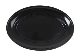 Bandeja Oval Sotavento Negro