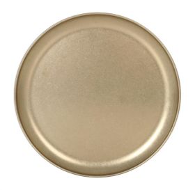 Plato Presentación Dorado Inox Vintage 30x2cm (Caja 12 unidades)