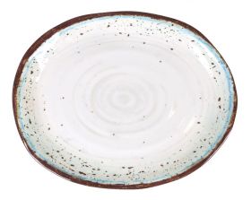 Fuente Oval Messina 27.5x22x1.5cm (Caja 12 unidades)