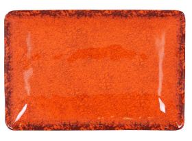 Bandeja rectangular Guayaba naranja