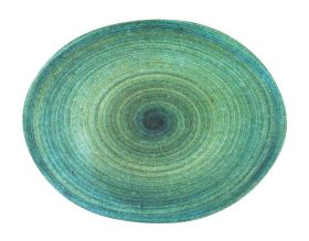 Bandeja Oval Strega Barlovento 31x24x2.5cm (Caja 6 unidades)